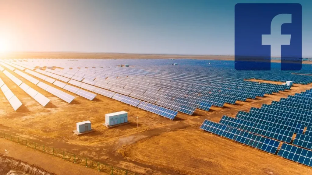 Facebook güneş enerjisi alımı