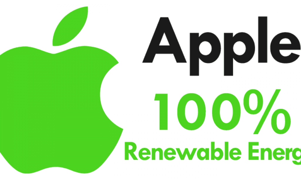 Apple yüzde 100 yenilenebilir enerji