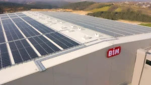 BİM İstanbul Arntavutköy deposu güneş enerjisi