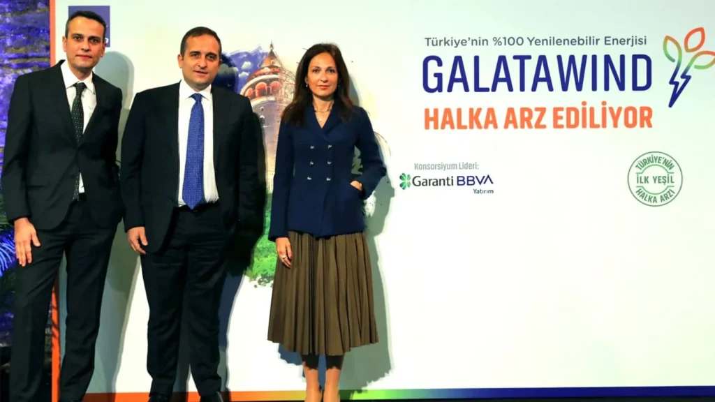 Galata Wind Enerji halka arz basın toplantısı