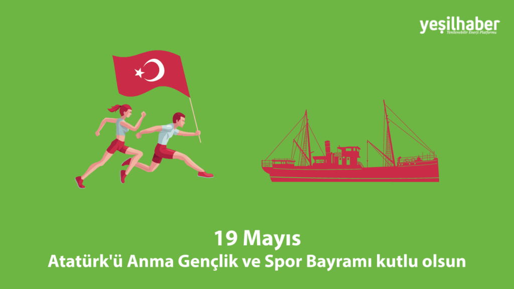 19 Mayıs Atatürk'ü Anma, Gençlik ve Spor Bayramı kutlu olsun.