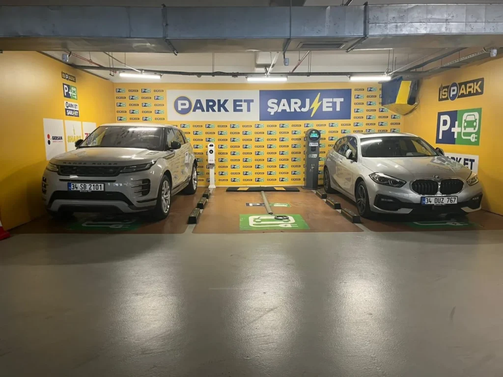 İSPARK şarj istasyonu
