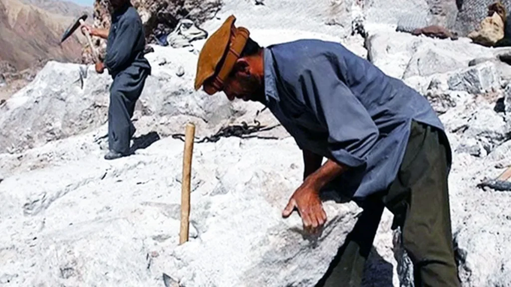 Afganistan lityum rezervi