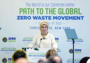 Sıfır Atık Hareketi Emine Erdoğan Küresel Sıfır Atık Hareketine Doğru Birleşmiş Milletler Emine Erdoğan