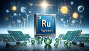Rutanyum Nanopartiküllü Yeşil Hidrojen Üretimi Güneş Enerjili Su Elektrolizi Sistemi Sürdürülebilir Enerji Kaynakları ve Hidrojen Teknolojisi