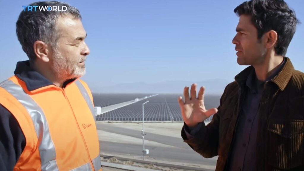TRT World Seeds of Change Belgeseli Kalyon Karapınar GES İklim Değişikliği Çözümü Acıgöl Havzası Yenilenebilir Enerji Dönüşümü