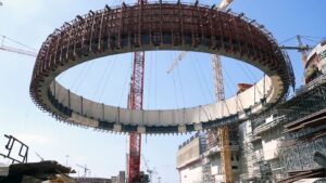 Akkuyu Nükleer Santrali 3. Ünite İç Koruma Kabuğu Montajı Nükleer Enerji Güvenliği