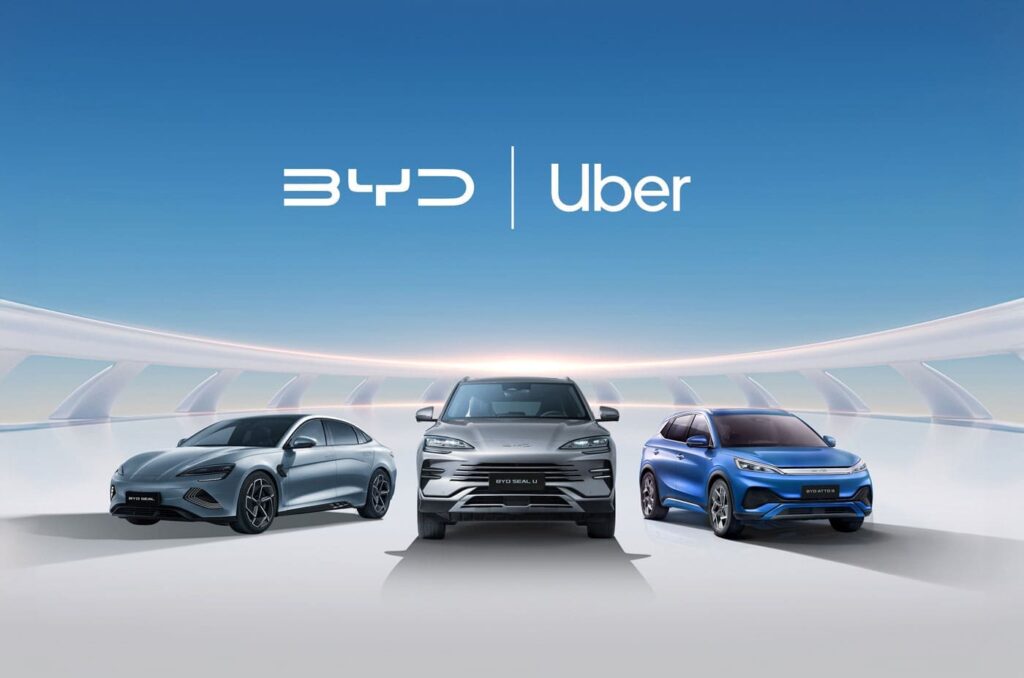 Uber BYD Elektrikli Araç Ortaklığı Uber Elektrikli Araç Geçişi BYD Küresel Büyüme Stratejisi