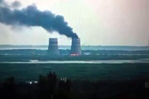 Zaporizhzhia Nükleer Santrali yangını Rusya Ukrayna suçlamaları Radyasyon seviyesi normal