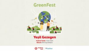 Yeşil Gezegen GreenFest çevre bilinci atölyeleri sürdürülebilirlik farkındalığı Vodafone Vakfı ve Habitat Derneği