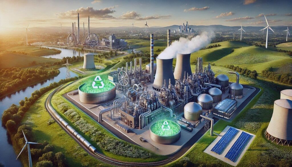 Kontrolmatik Almanya enerji dönüşüm projesi yeşil hidrojenle çalışan kombine çevrim santrali Avrupa kömürden doğal gaz dönüşüm hedefleri