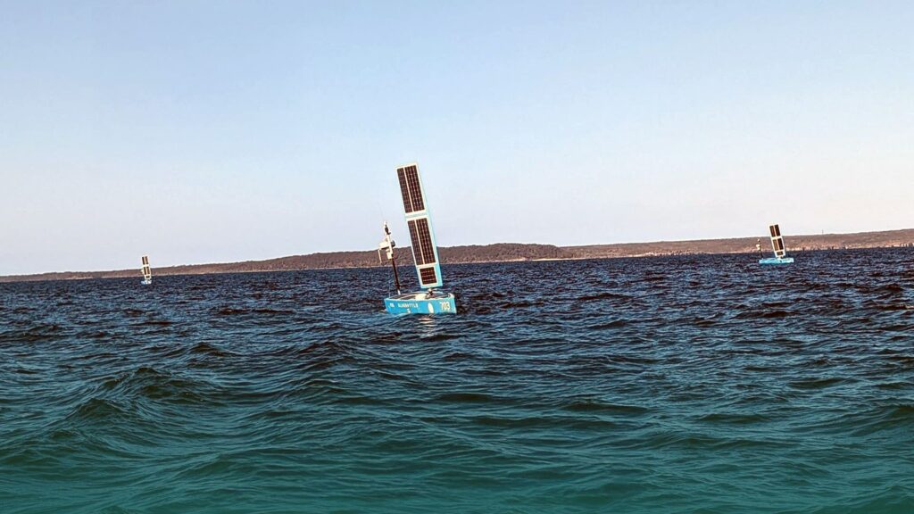 Bluebottle insansız yüzey araçları Yenilenebilir enerjiyle deniz güvenliği İnsansız deniz araçları teknolojisi