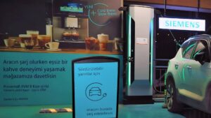 Siemens SICHARGE D hızlı şarj teknolojisi İskenderun elektrikli araç şarj istasyonu Türkiye elektrikli araç altyapısı Siemens