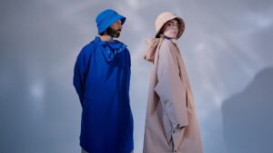 SuCo Watercycle Koleksiyonu sürdürülebilir moda Geri dönüştürülmüş PET şişelerden üretilen yağmurluk SuCO Çevre dostu şık tasarımlar Türkiye pazarı