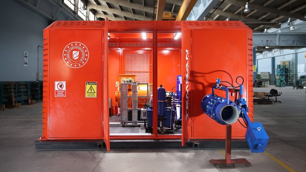 Trabzon Arsin mikro HES projesi içme suyu hattından enerji üretimi TEMSAN HİDROTEM mini HES sistemi