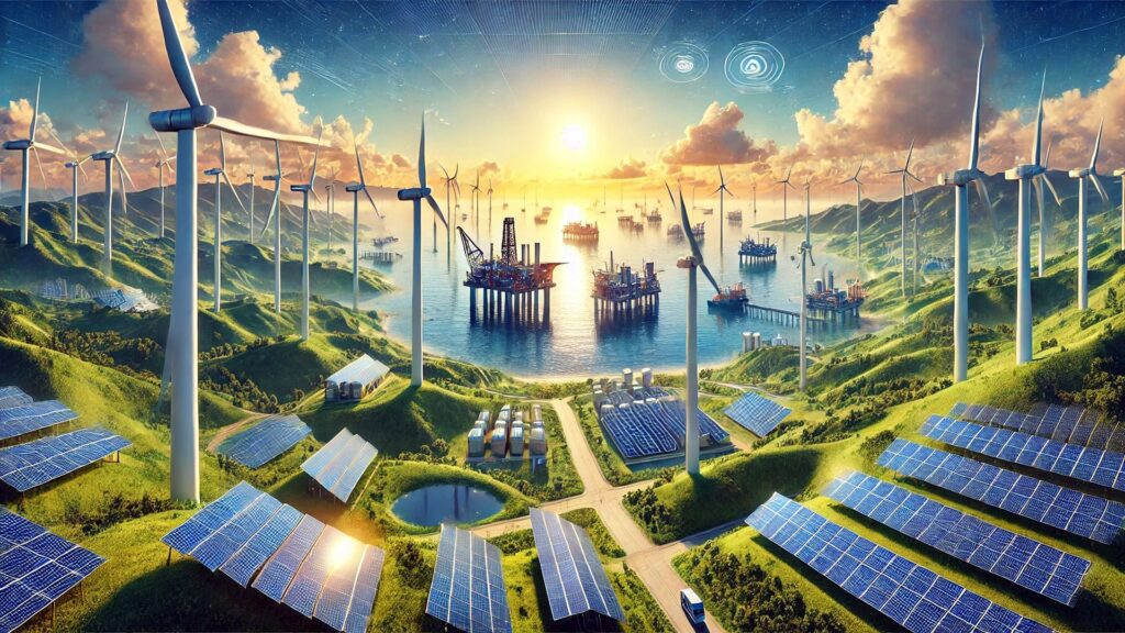 Türkiye, yerli petrol ve doğal gaz üretimiyle enerji bağımsızlığı yolunda ilerliyor. Yenilenebilir enerji yatırımlarıyla sürdürülebilir bir gelecek hedefleniyor.