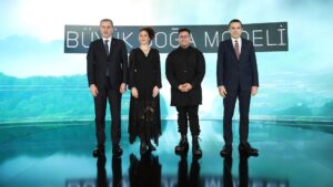 Büyük Doğa Modeli Türkiye yapay zeka İş Bankası sürdürülebilir dijital sanat Refik Anadol veri tabanlı sanat projesi
