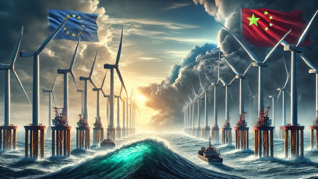Çin Avrupa rüzgar enerjisi rekabeti Siemens Gamesa 21 5 MW yüzer rüzgar türbini Offshore rüzgar türbinleri ve kurulu güç Denizüstü