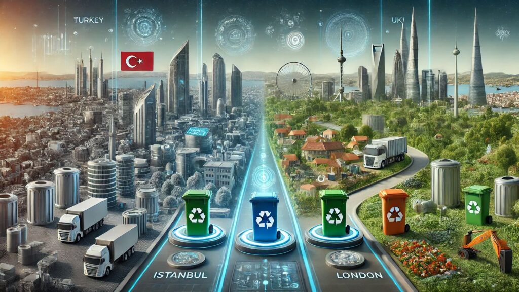 İngiltere atık yönetimi modeli Gıda atıkları ve geri dönüşüm stratejisi Türkiye sürdürülebilir atık politikası