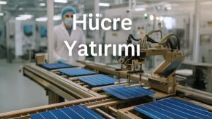 CW Enerji hücre yatırımı Yüksek Teknoloji Yatırım Programı CWENE fotovoltaik üretim