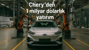 Chery Türkiye yatırımı elektrikli araç üretim tesisi Chery Samsun yatırımı