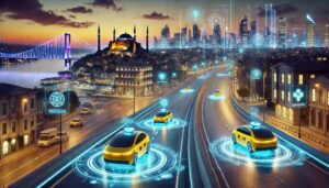 İstanbul taksi sistemi dijital dönüşüm Otonom taksi ve paylaşımlı ulaşım modelleri Taksi ekosisteminde elektrikli ve hibrit araçlar