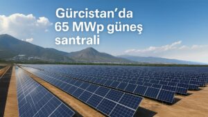 Türkiye Gürcistan enerji ticareti Achar Energy Gürcistan güneş santrali Chint Power Astronergy güneş panelleri