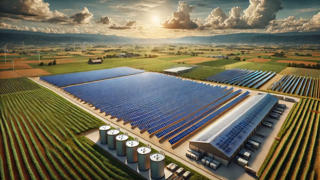 galata wind almanya güneş enerjisi yatırımı 22 mw depolamalı güneş santrali almanya galata wind uluslararası yenilenebilir enerji gwind