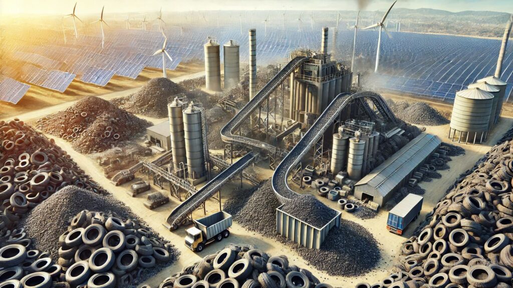 atık lastiklerden yeşil enerji ve ham madde üretimi türkiye lastik geri dönüşüm pazarı ve teknolojileri piroliz devulkanizasyon ile ileri lastik dönüşümü