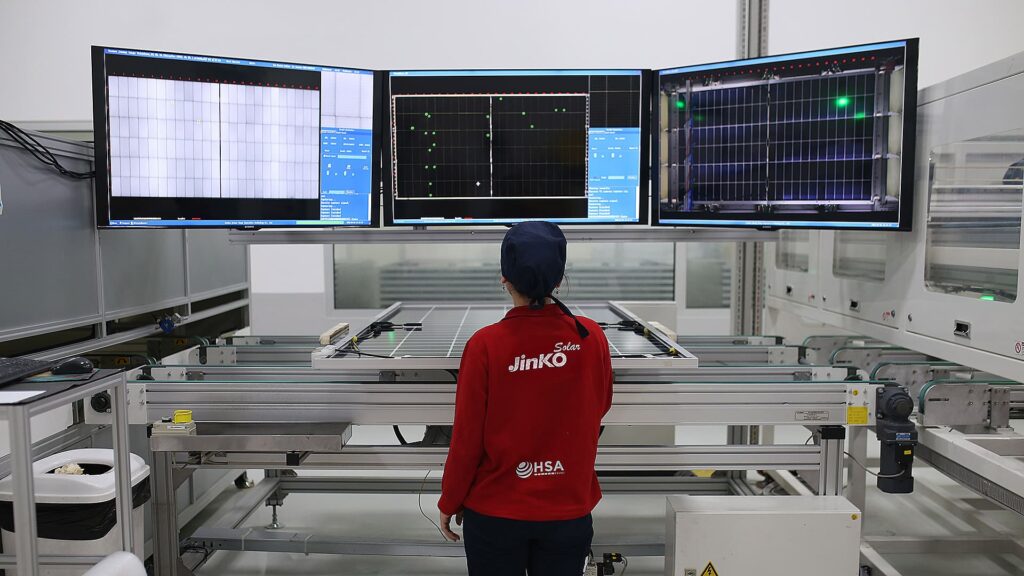 jinko solar türkiye yerli üretim n type topcon güneş paneli güneş enerjisi teknoloji transferi